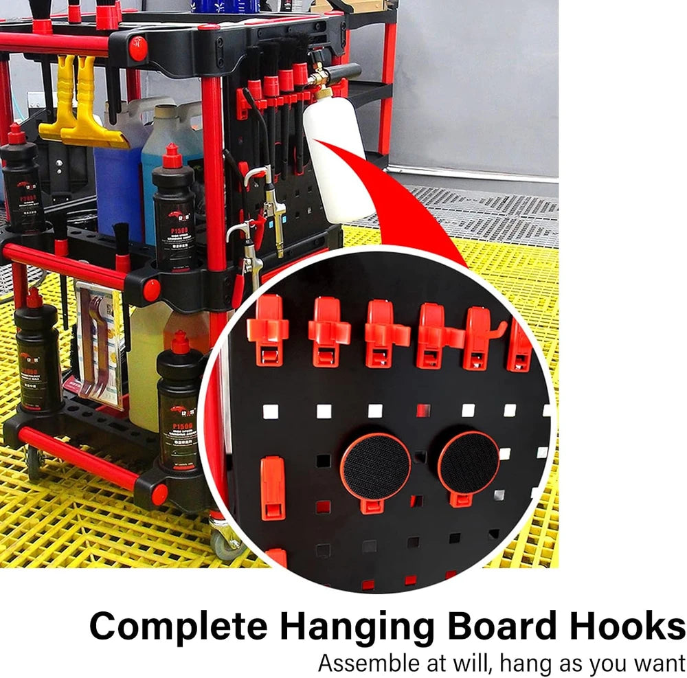 Auto Detailing Utility Cart
