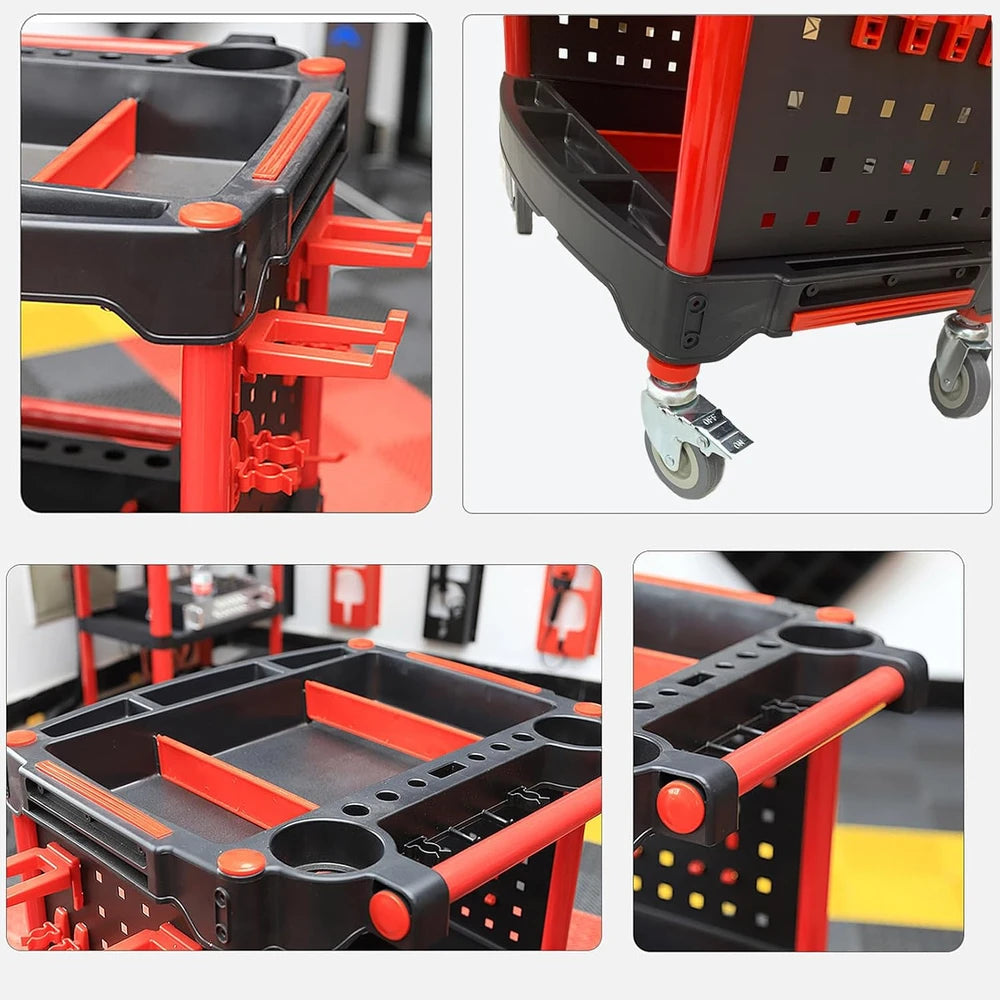 Auto Detailing Utility Cart