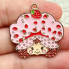 Enamel Cartoon Girl Charm
