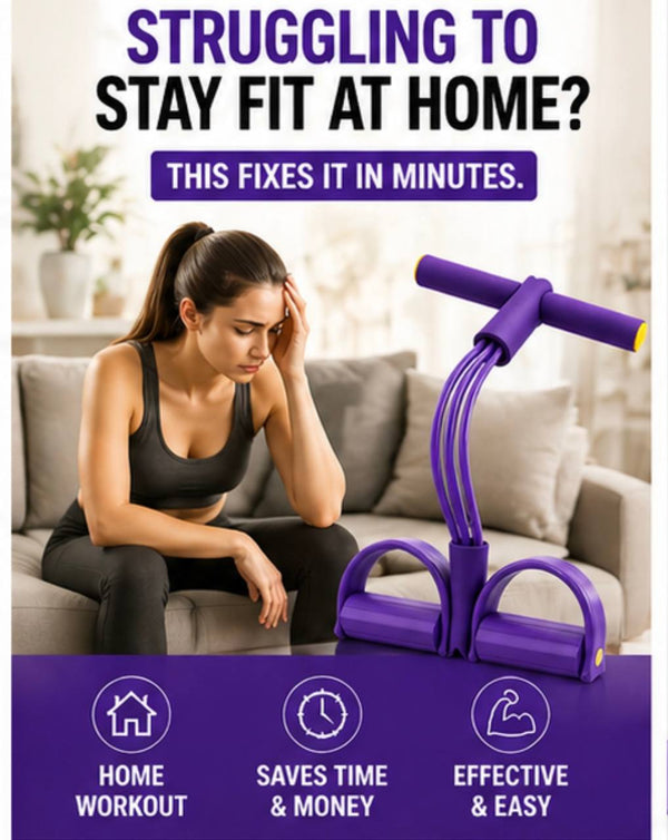 Multifunction Tension Rope, Elastic Yoga Pedal Puller Resistance Band