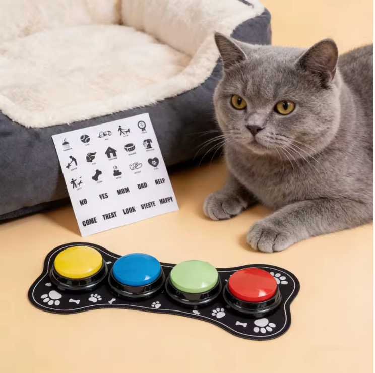 Pet Communication Buttons – Record, Press & Connect.