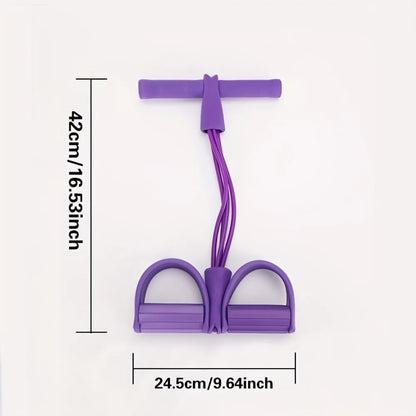 Multifunction Tension Rope, Elastic Yoga Pedal Puller Resistance Band
